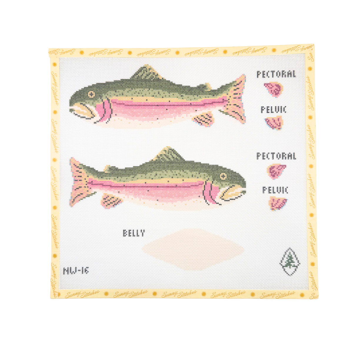3D Rainbow Trout