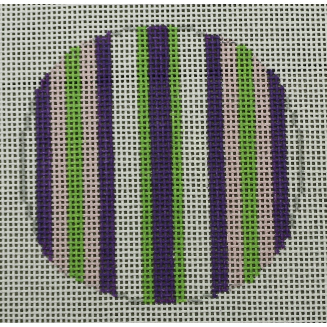 Purples and Green Ornament