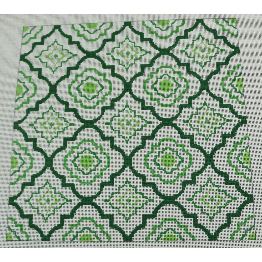 Green Tiles Pillow