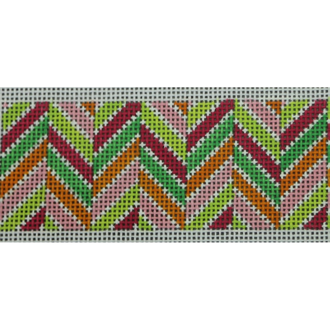 Chevron Pinks, Greens, and Oranges Sunglass Strap