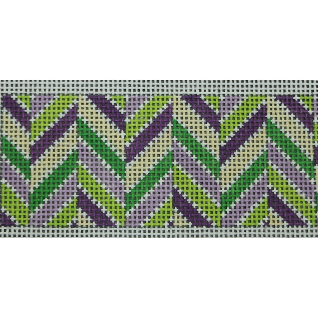 Chevron Purples, Greens, and Yellow Sunglass Strap