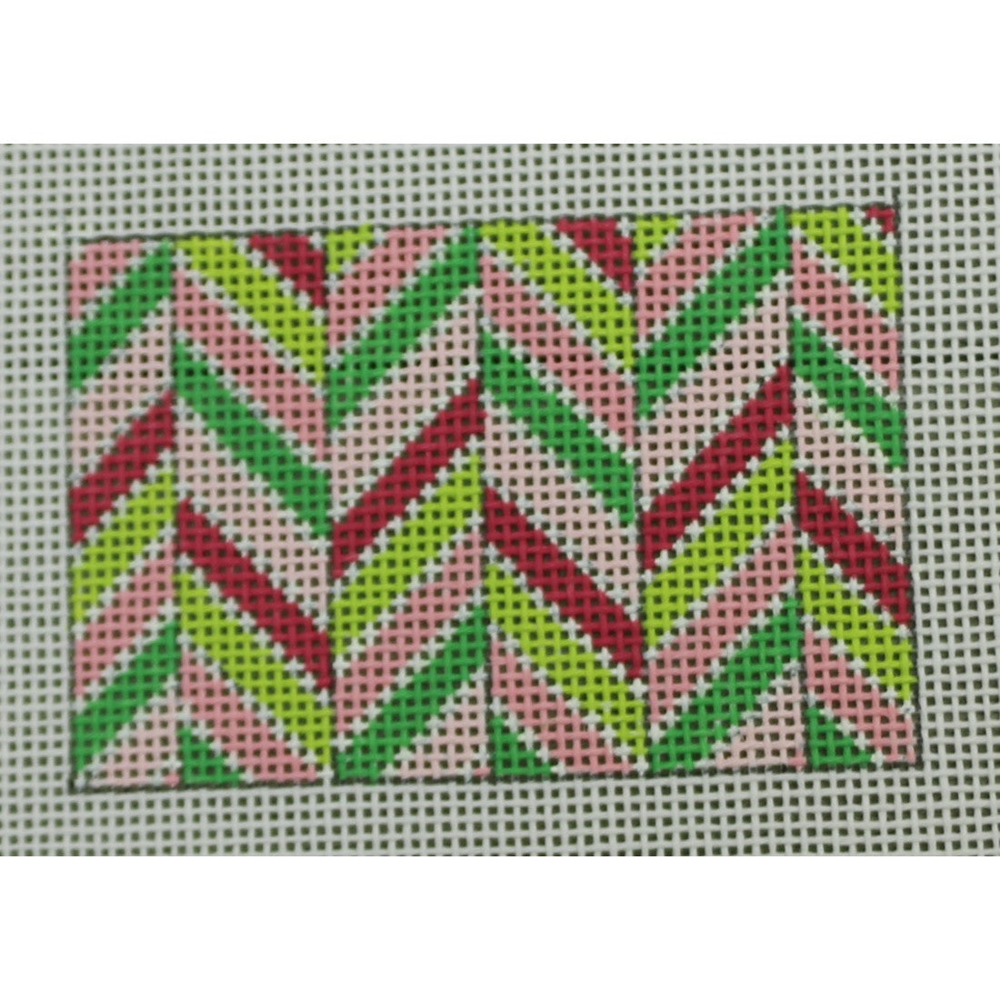 Chevron Multi Pinks and Greens Wallet Case