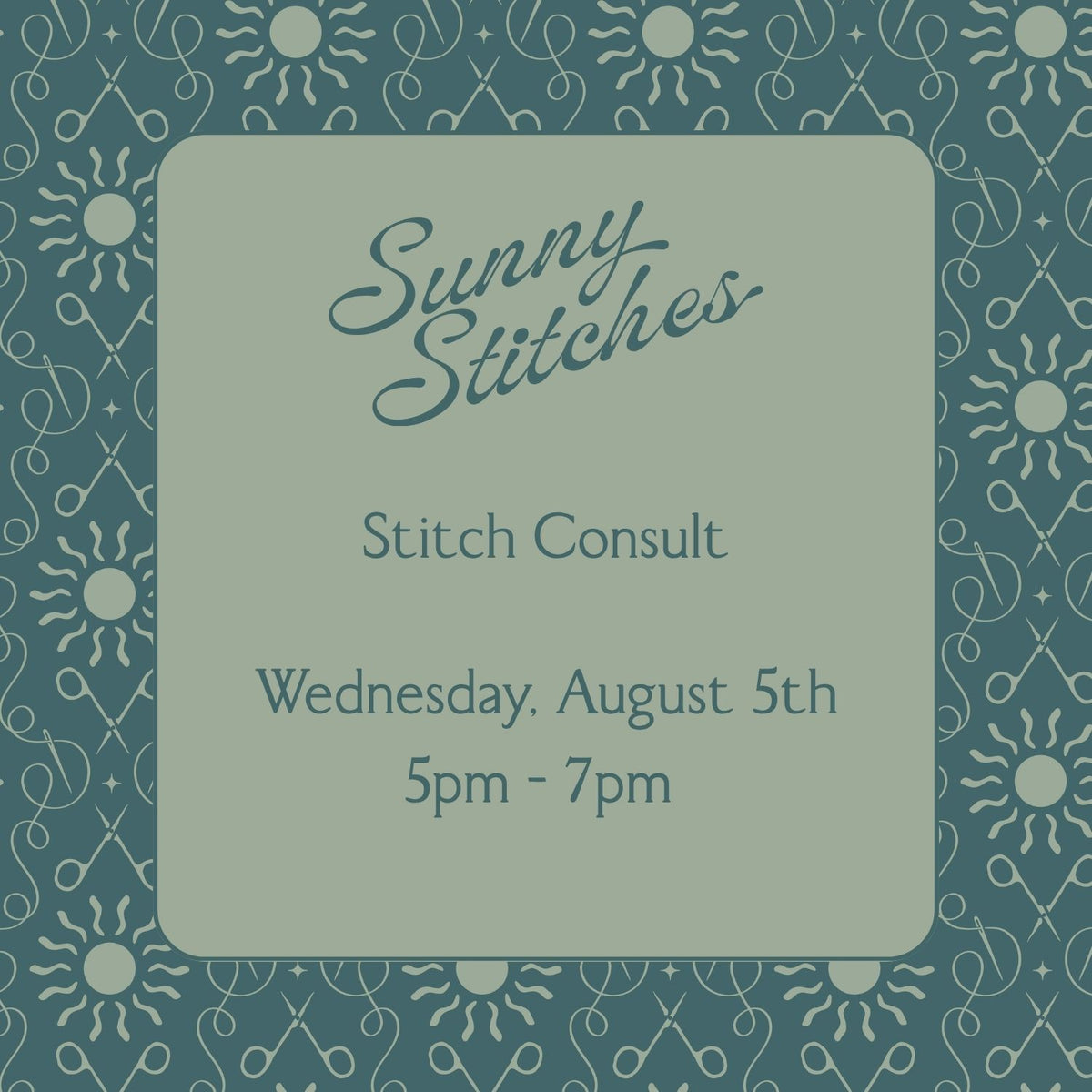 Stitch Consults | August 5th