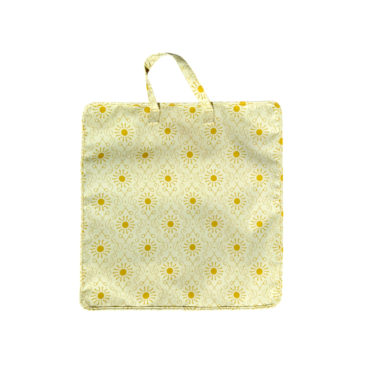 Sunny Stitches Yellow Scissor Large Project Bag