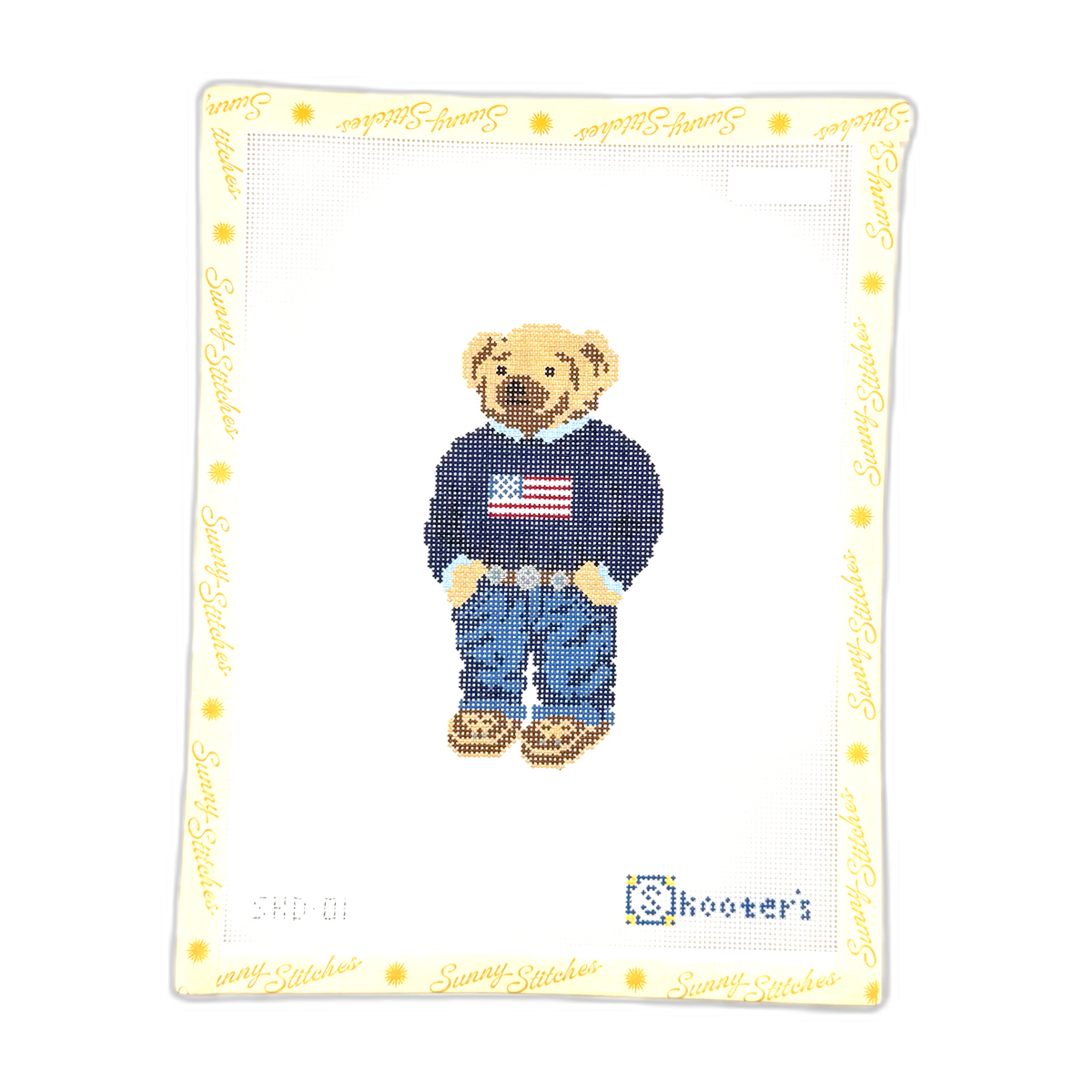 Flag Sweater Bear