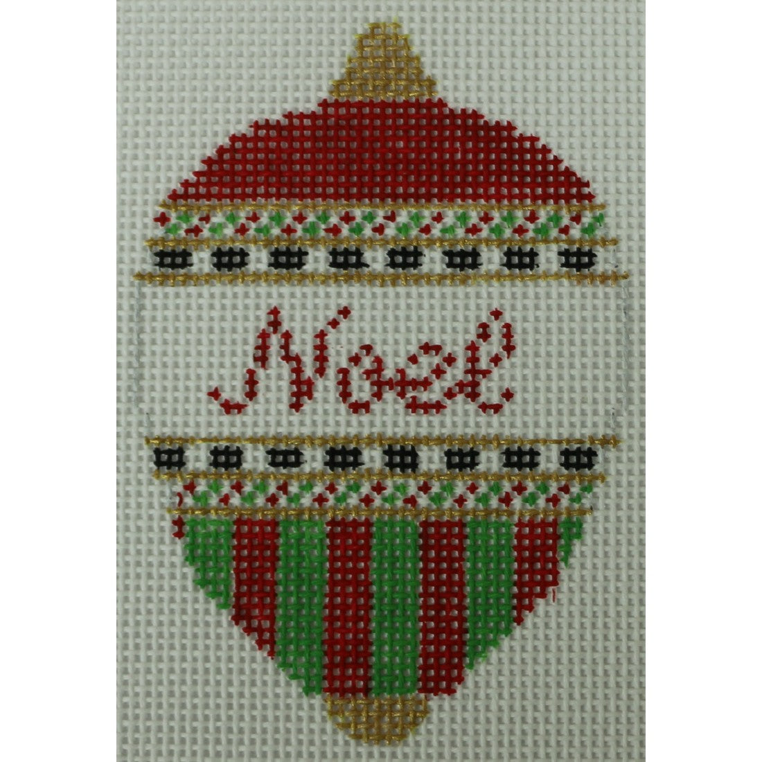 Noel Bauble Red and Green