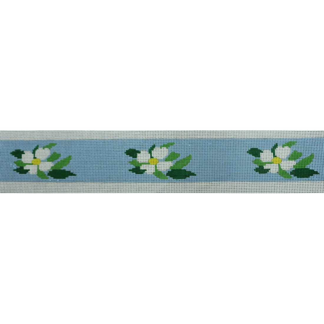 White Dogwood on Blue Belt