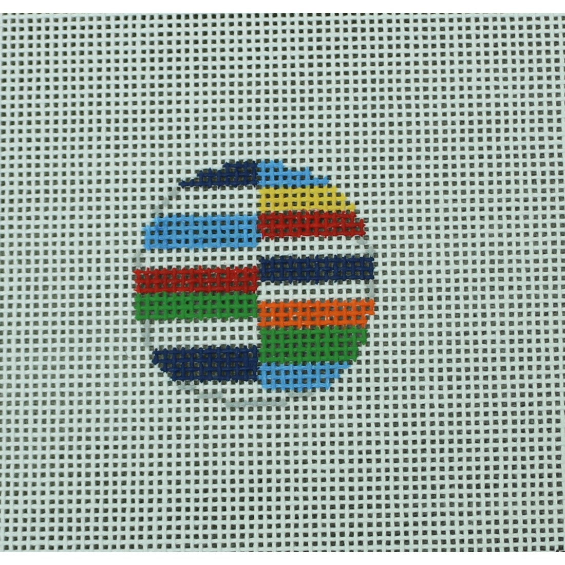 Multicolor Block Mini Circle