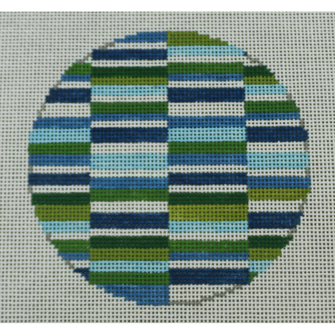 Cool Colors Block Ornament