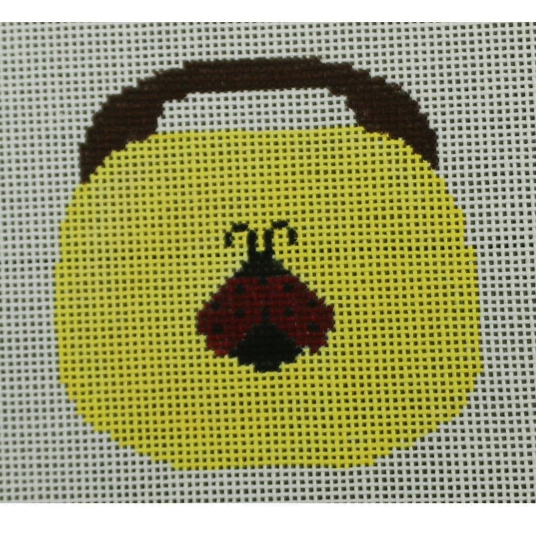 Ladybug on Yellow