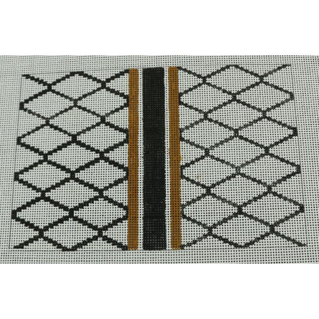 Diamond Gold and Black Clutch