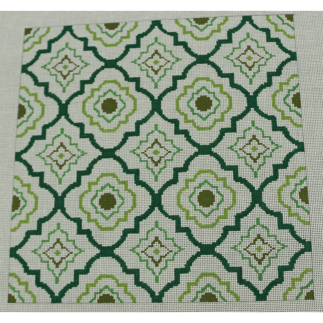 Lime Tiles Pillow