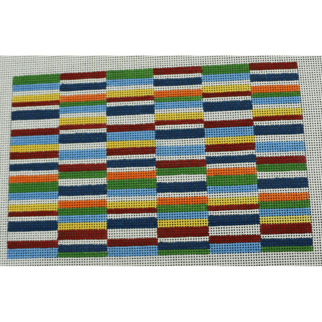 Multicolor Block Clutch