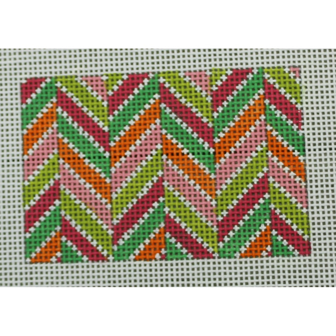 Chevron Multi Pinks, Greens, and Orange Wallet Case