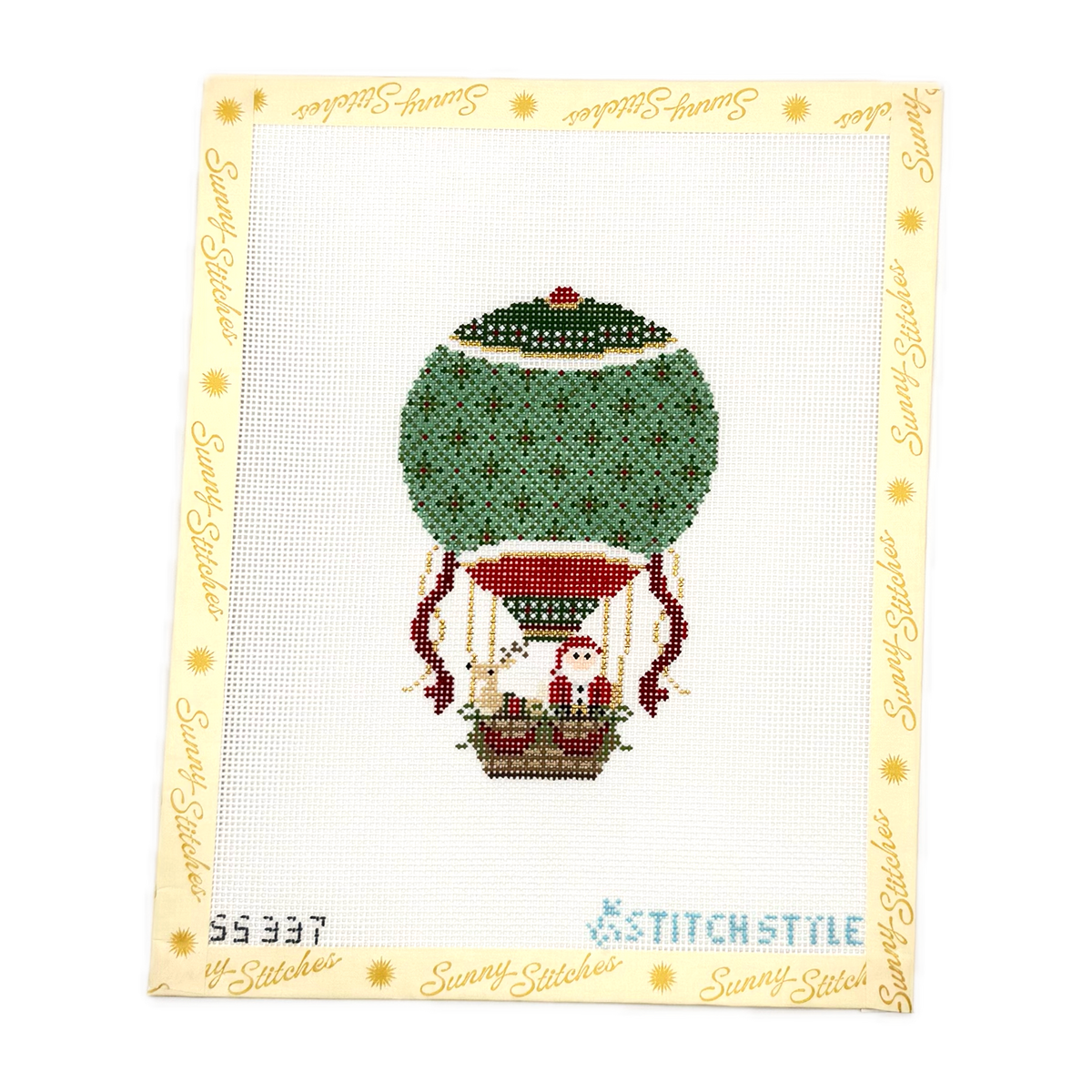 Christmas Hot Air Balloon with Santa