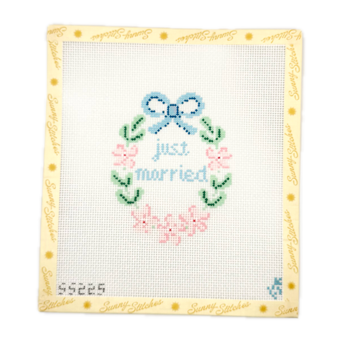 Just Married Wreath