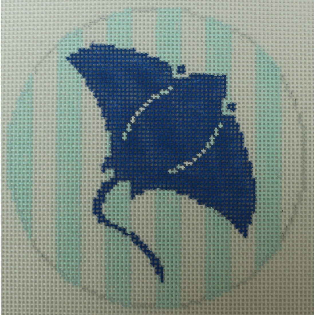 Sting Ray on Blue Stripes