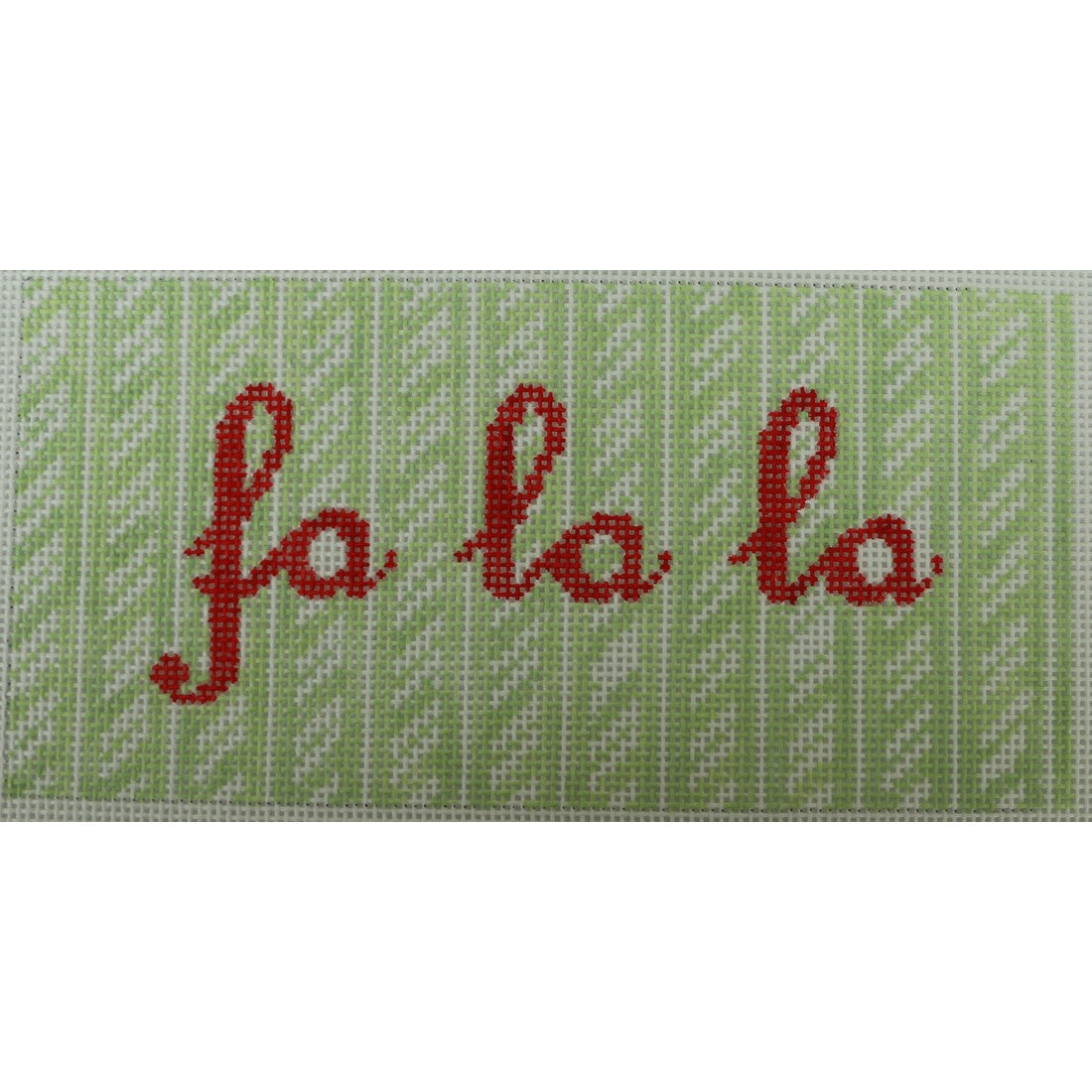 Fa La La 2 in Red and Green Candy Canes with Red and Green Stripes