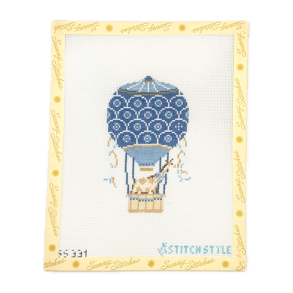 Light Blue Hot Air Balloon