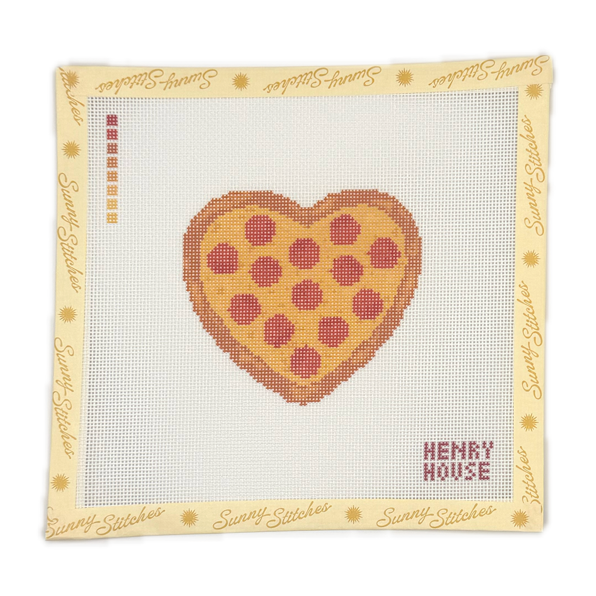 Pepperoni Pizza Heart